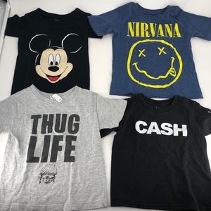 4 Toddler Graphic Tees